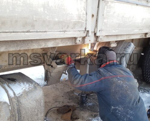 ремонт рамы грузовой машины