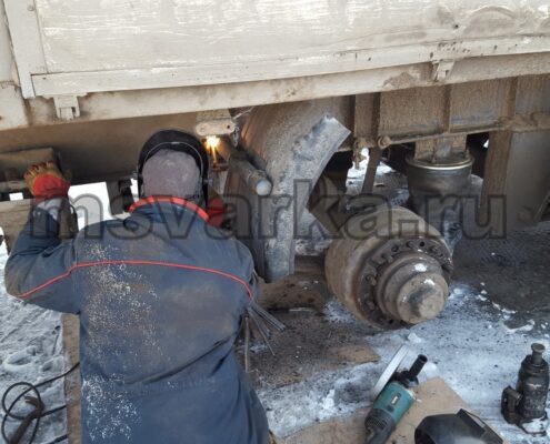 ремонт и сварка грузовых машин